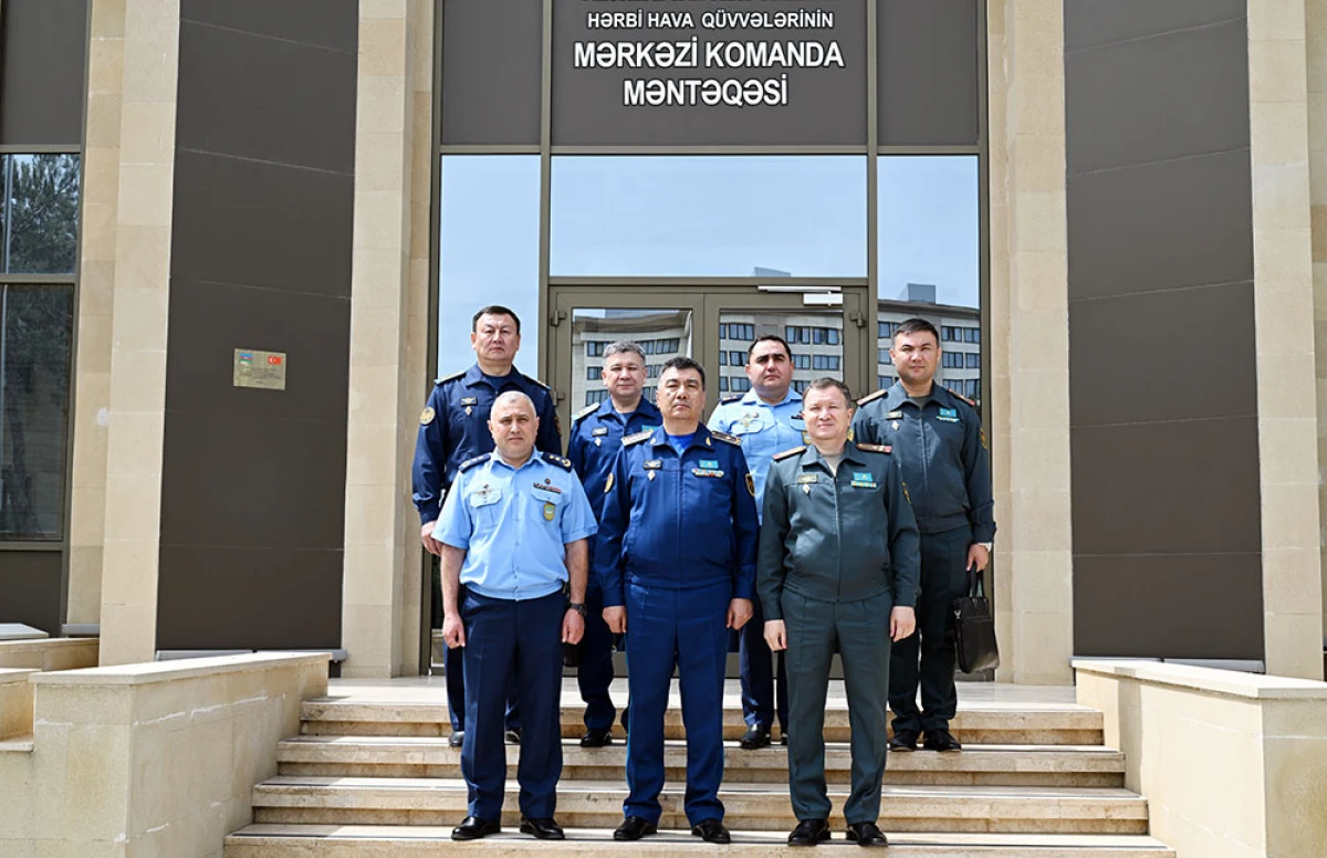 Azərbaycan və Qazaxıstan hərbi nümayəndə heyətləri görüşdü — 1