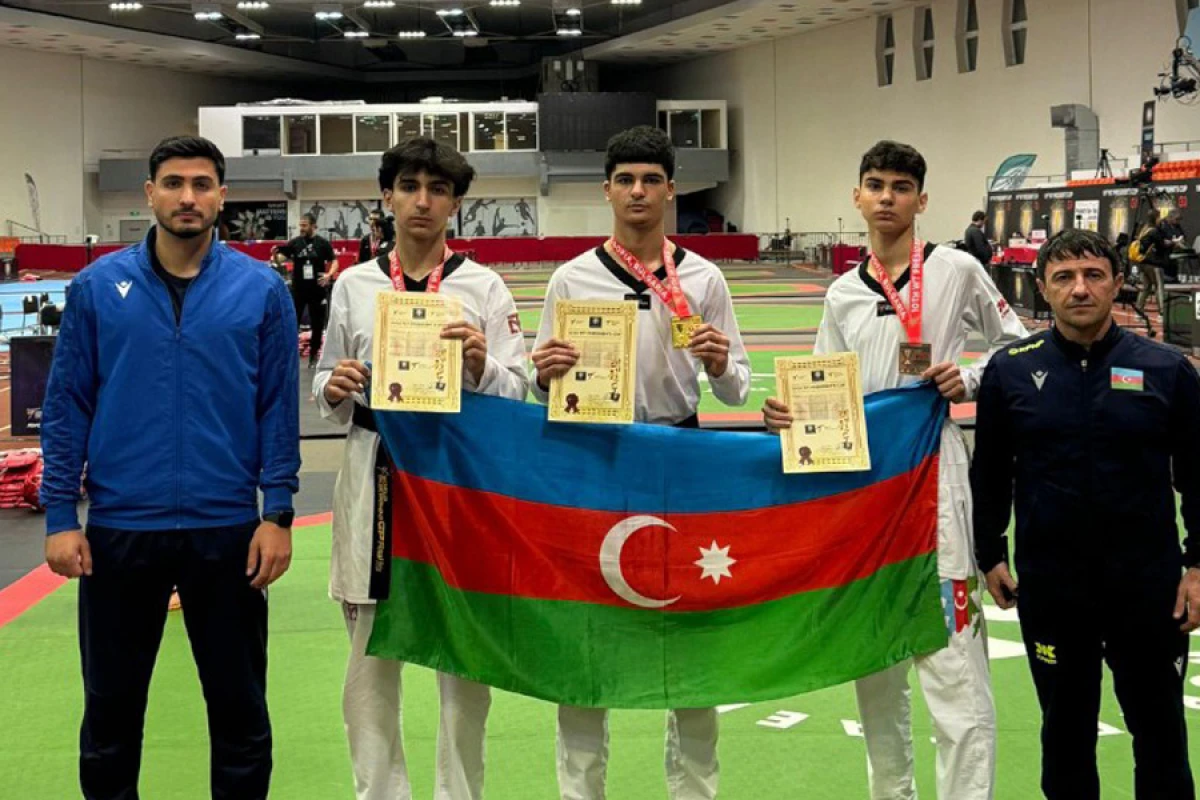 Taekvondoçularımız Bolqarıstanda 3 medal qazandılar