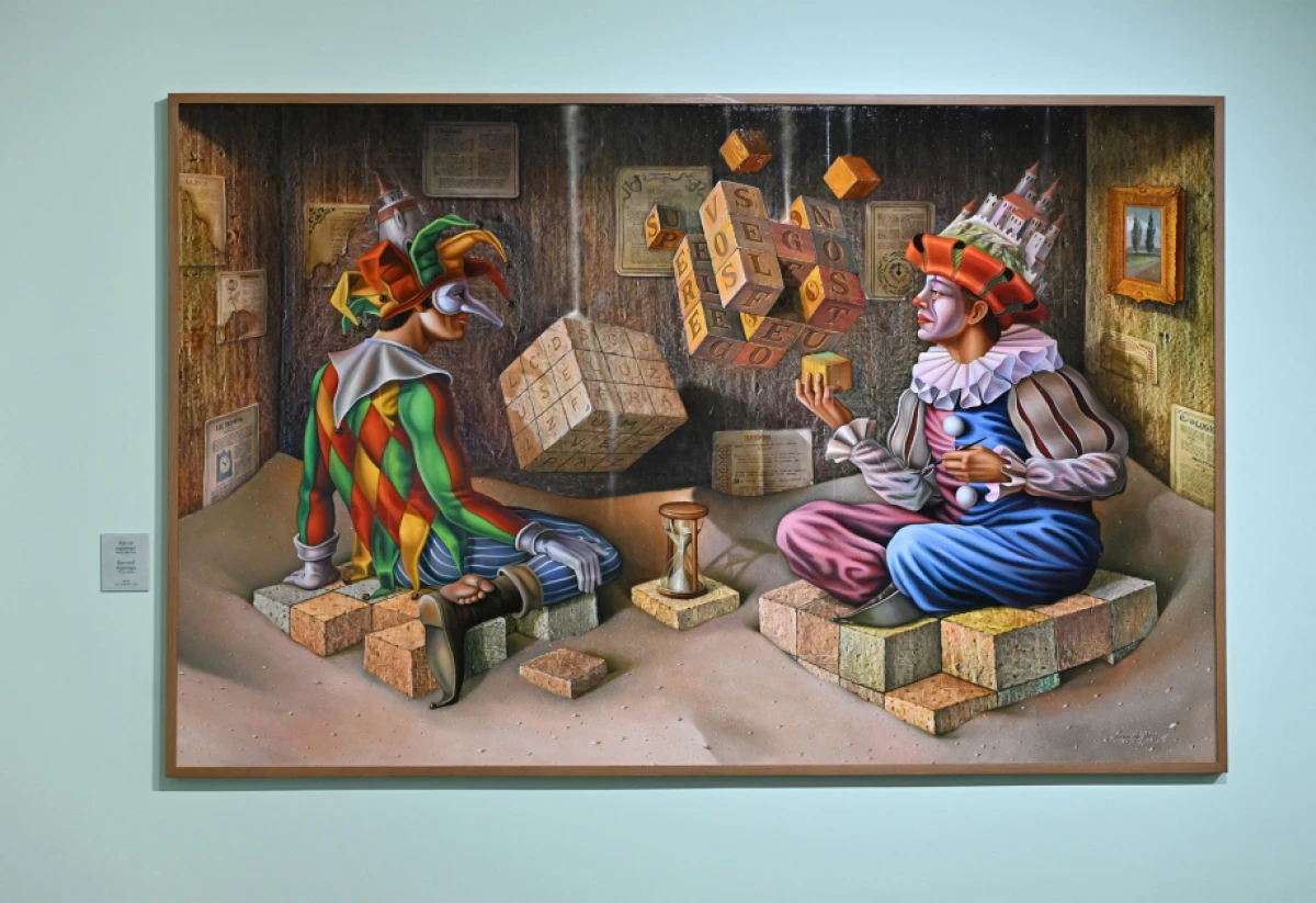 Heydər Əliyev Mərkəzində braziliyalı rəssam Luiz de Souzanın sərgisinin açılışı oldu — 3