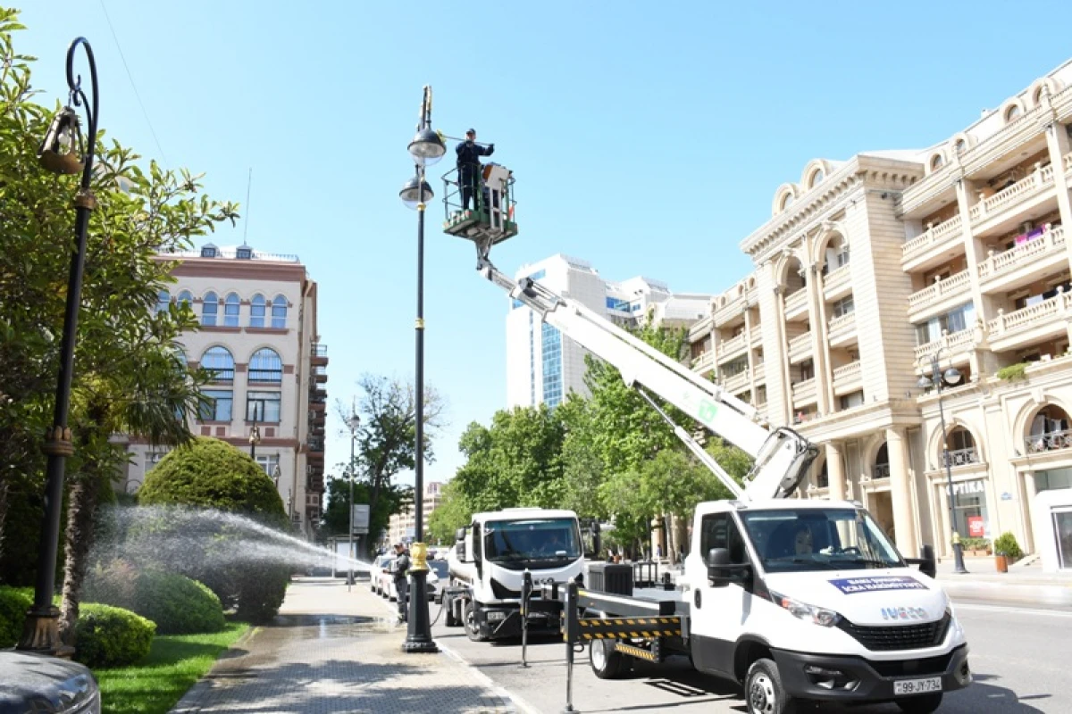 Paytaxtda növbəti genişmiqyaslı təmizlik işləri aparıldı — 2