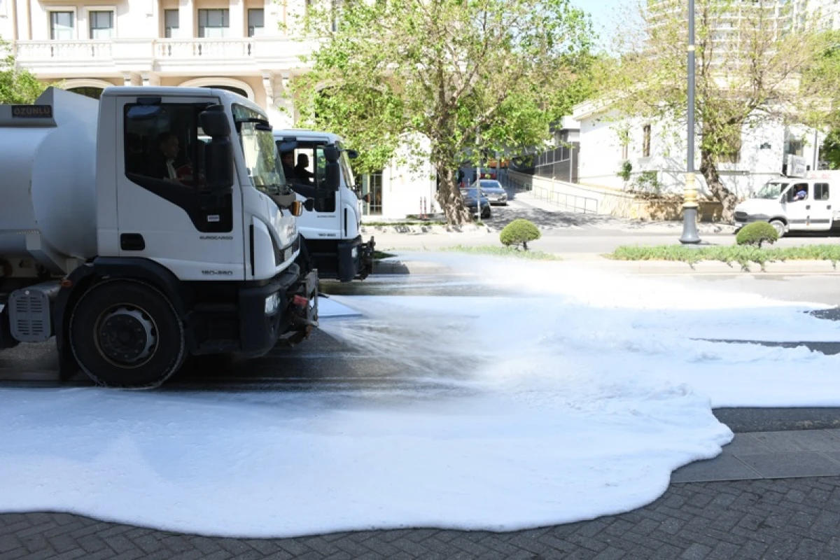 Paytaxtda növbəti genişmiqyaslı təmizlik işləri aparıldı — 7