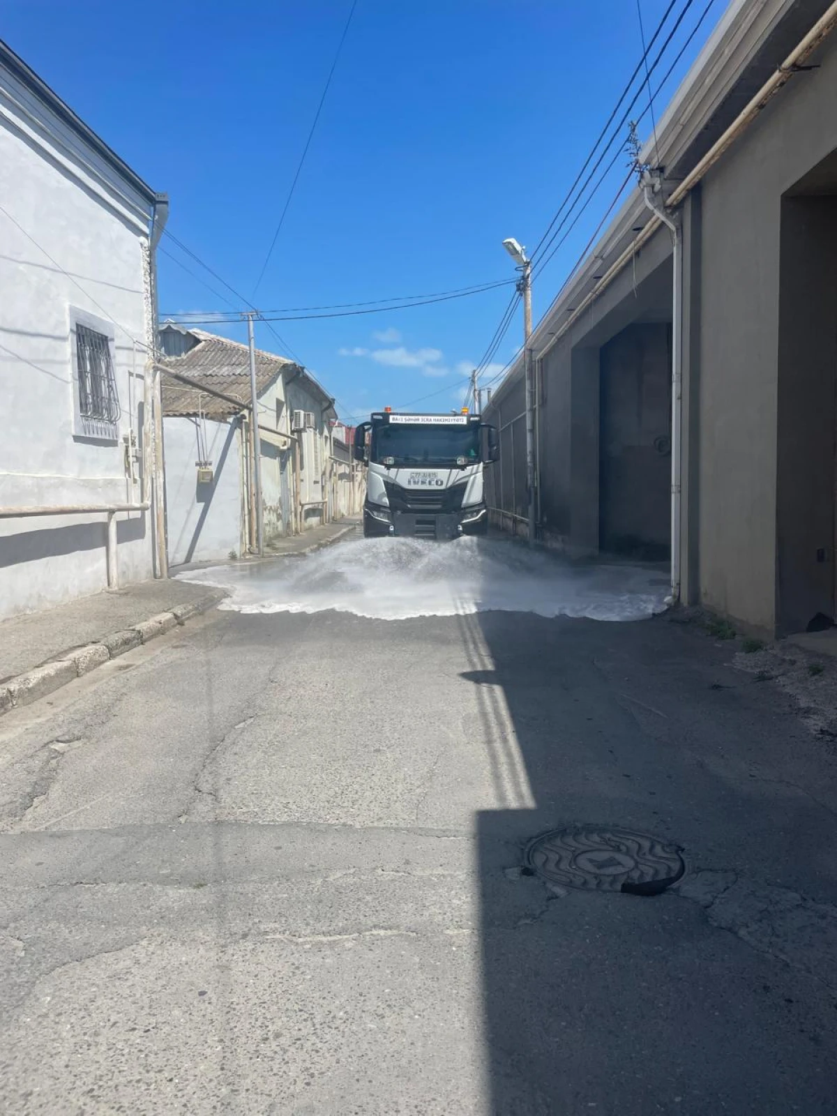 Bakının 551 küçəsi yuyuldu — 4