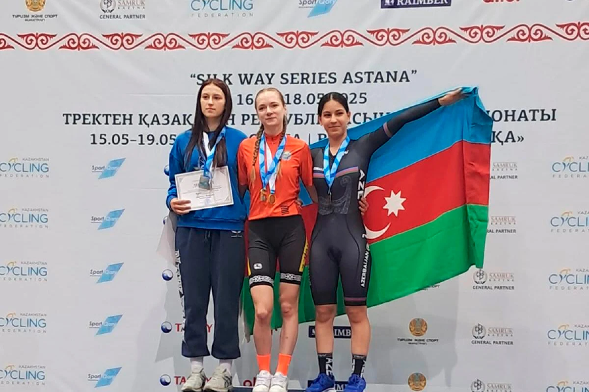 Trek velosipedçilərindən daha bir medal