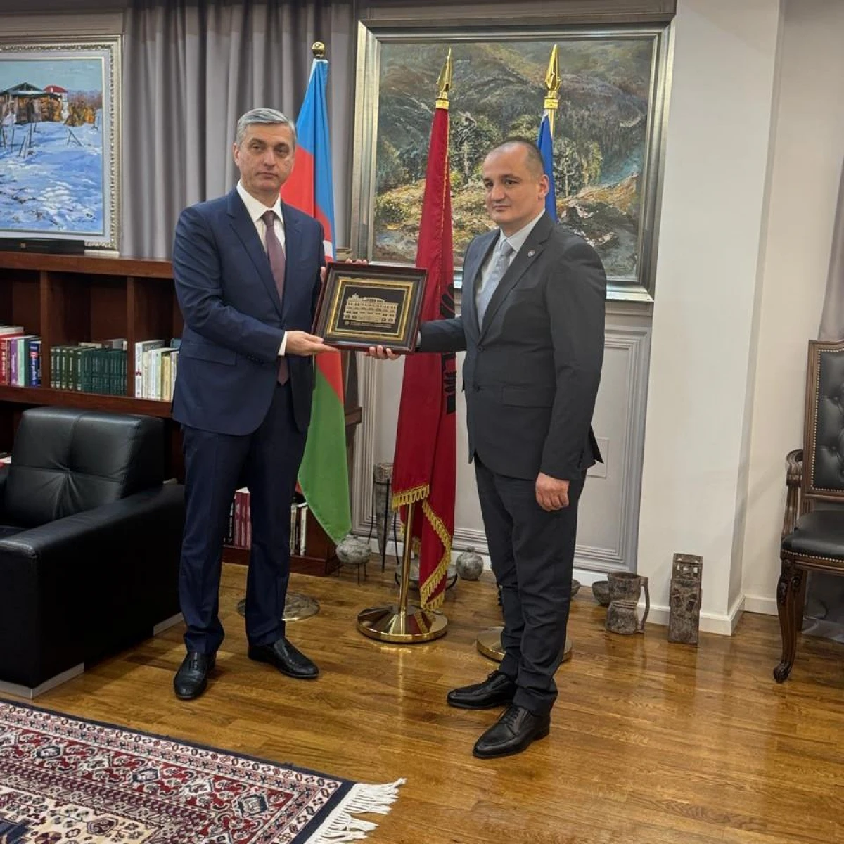 Azərbaycan və Albaniya ali audit üzrə Anlaşma Memorandumu imzaladılar — 1