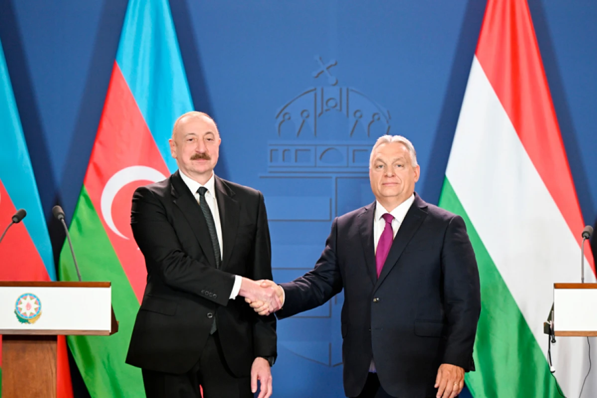 Azərbaycan Prezidenti İlham Əliyev və Macarıstanın Baş naziri Viktor Orban mətbuata bəyanatlarla çıxış etdilər - YENİLƏNDİ 2