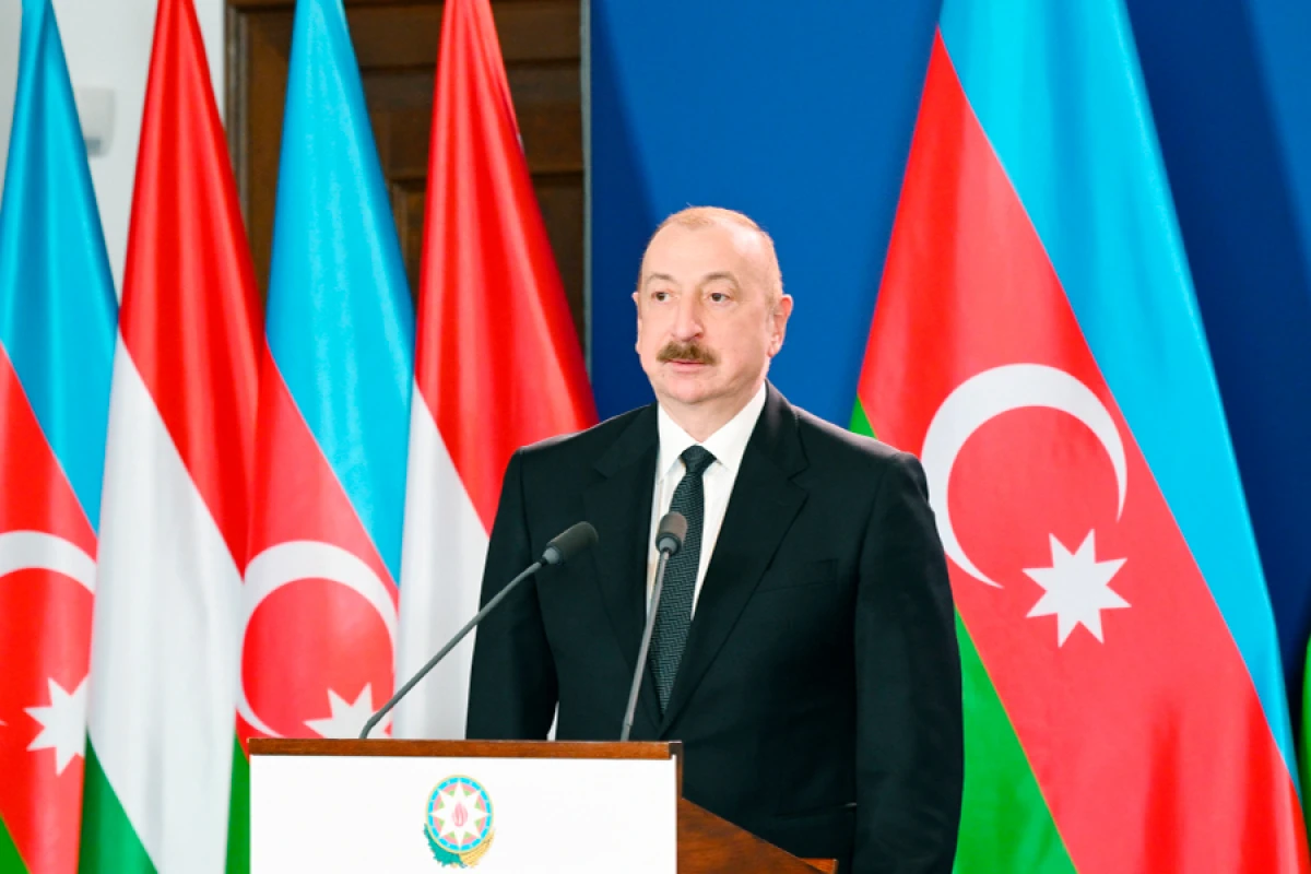 Prezident Budapeştdə Ermənistan-Azərbaycan sülh prosesi barədə danışdı
