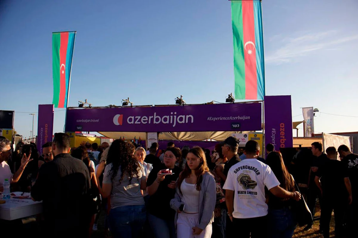 Azərbaycan “Tel Aviv EAT 2025” qida festivalında təmsil olunur