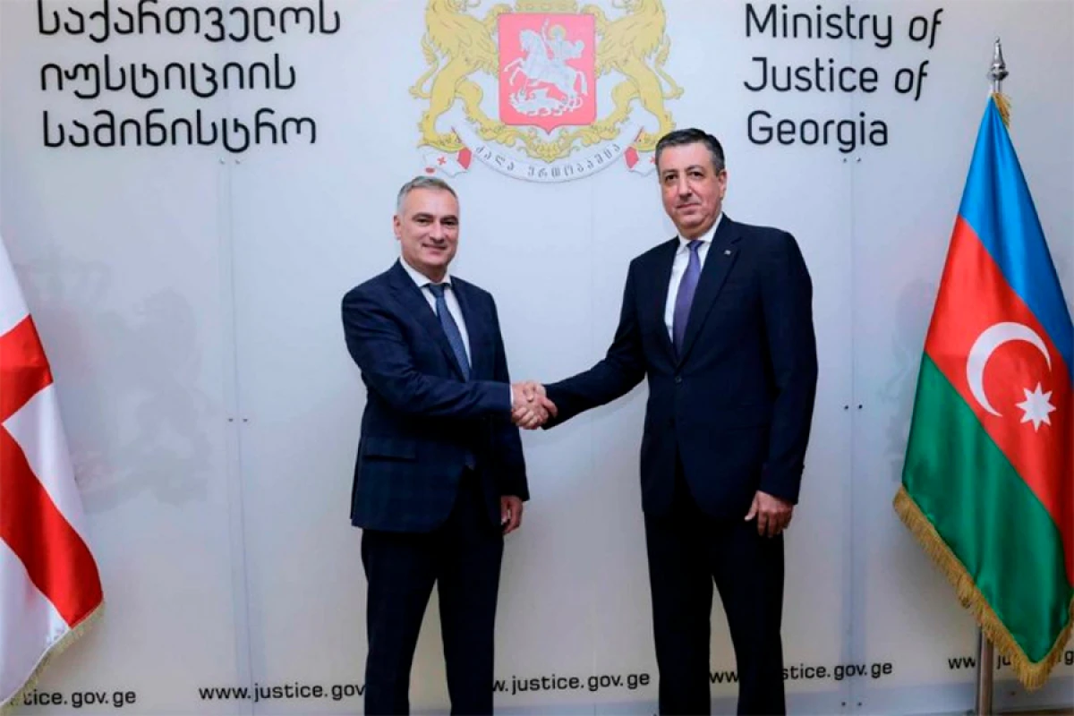 Azərbaycan səfiri Gürcüstanın ədliyyə naziri ilə görüşdü