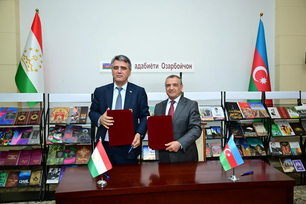 Tacikistan və Azərbaycan milli kitabxanaları memorandum imzaladı — 1