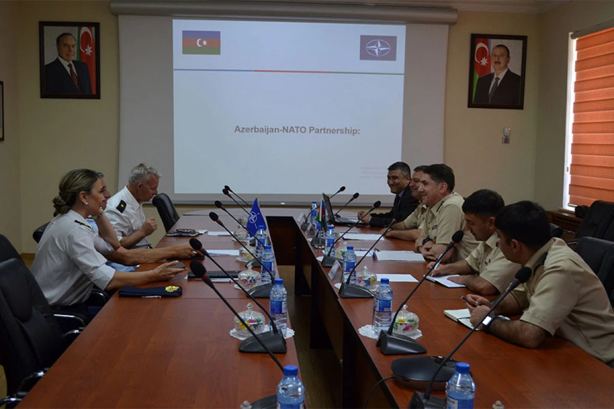 NATO nümayəndə heyəti ilə görüşlər keçirildi