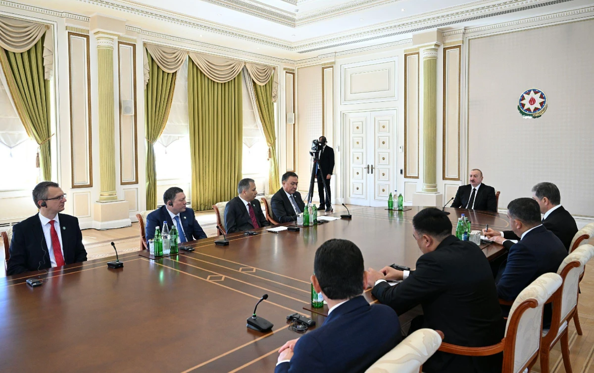 Prezident İlham Əliyev TDT-nin nümayəndə heyətini qəbul etdi - YENİLƏNDİ — 2