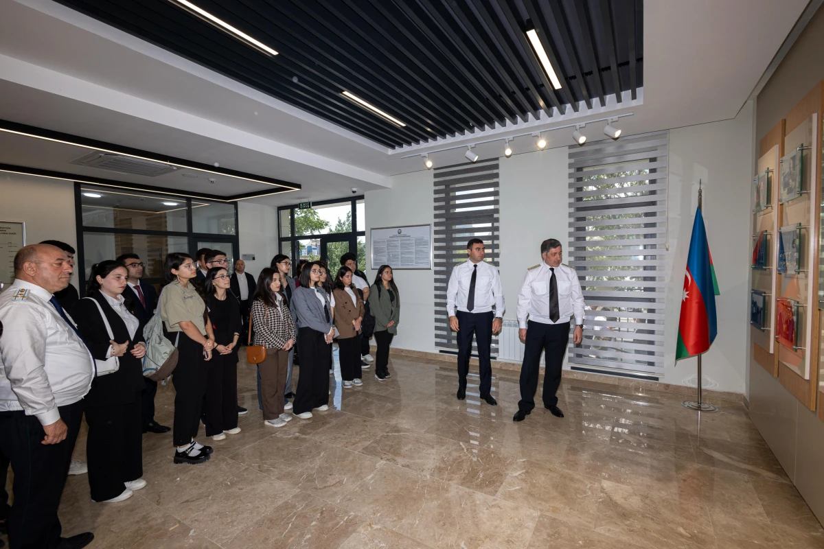Nəsimi prokurorluğunda Qarabağ Universitetinin tələbələri ilə görüş keçirildi — 5