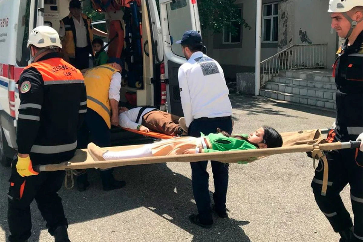 FHN Şamaxıda kompleks mülki müdafiə təlimi keçirdi