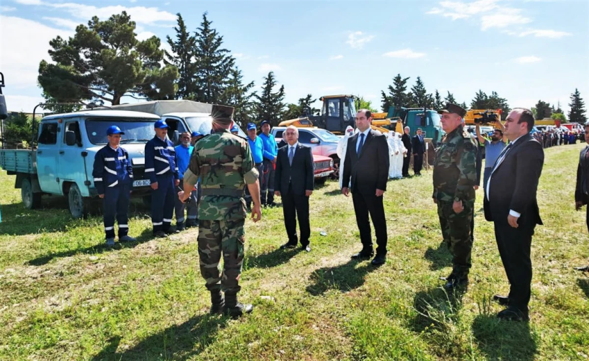 FHN Şamaxıda kompleks mülki müdafiə təlimi keçirdi — 5