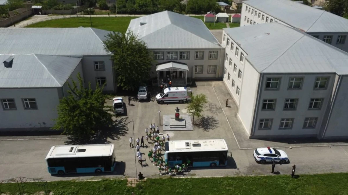 FHN Şamaxıda kompleks mülki müdafiə təlimi keçirdi — 8