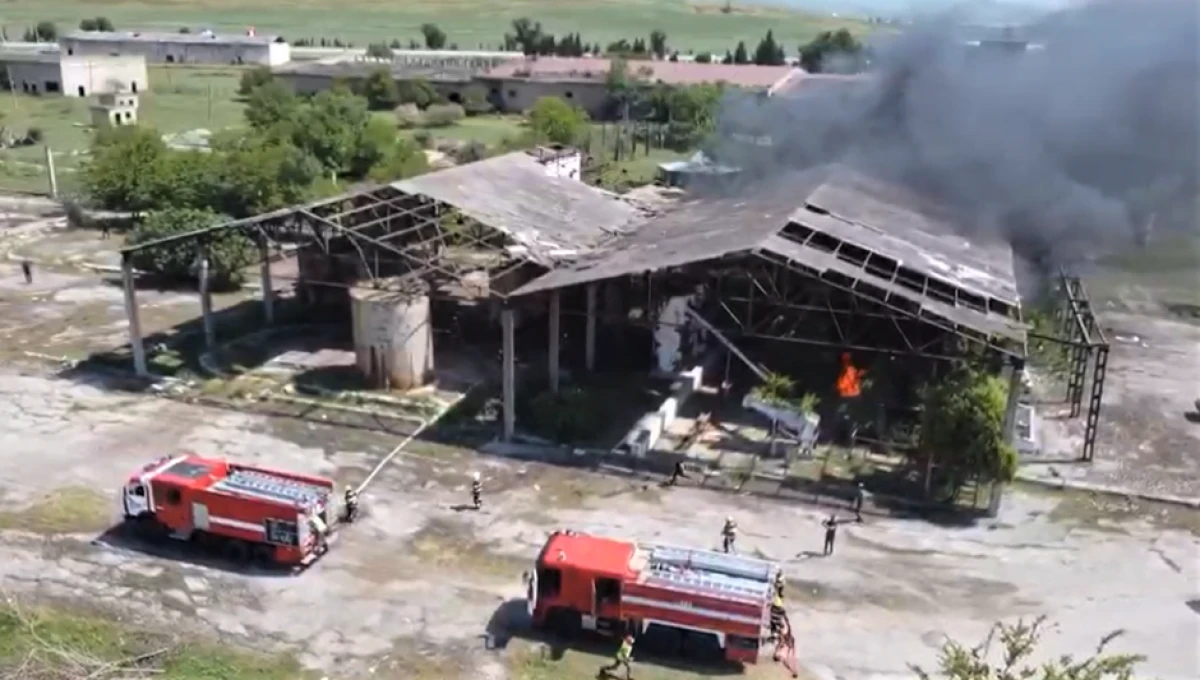 FHN Şamaxıda kompleks mülki müdafiə təlimi keçirdi — 9