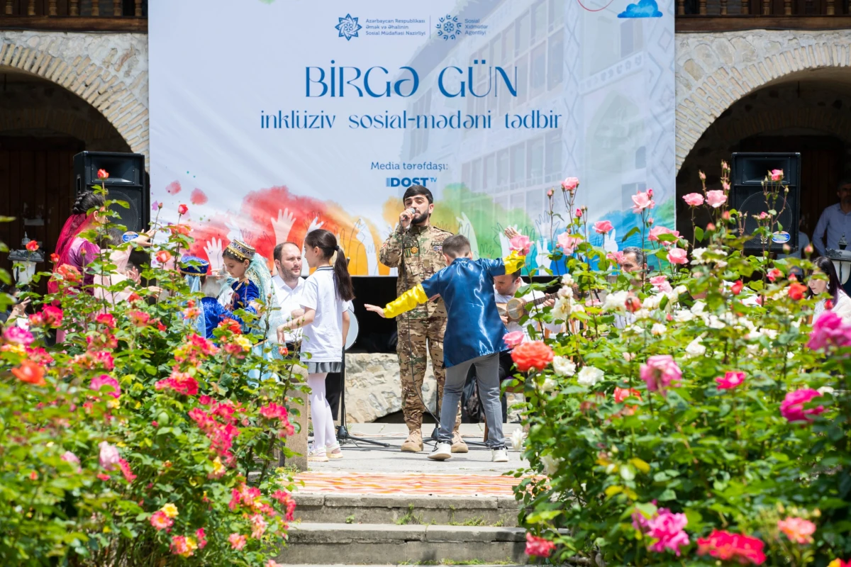 Sosial Xidmətlər Agentliyi Şəkidə “Birgə Gün” adlı inklüziv tədbir keçirdi — 4