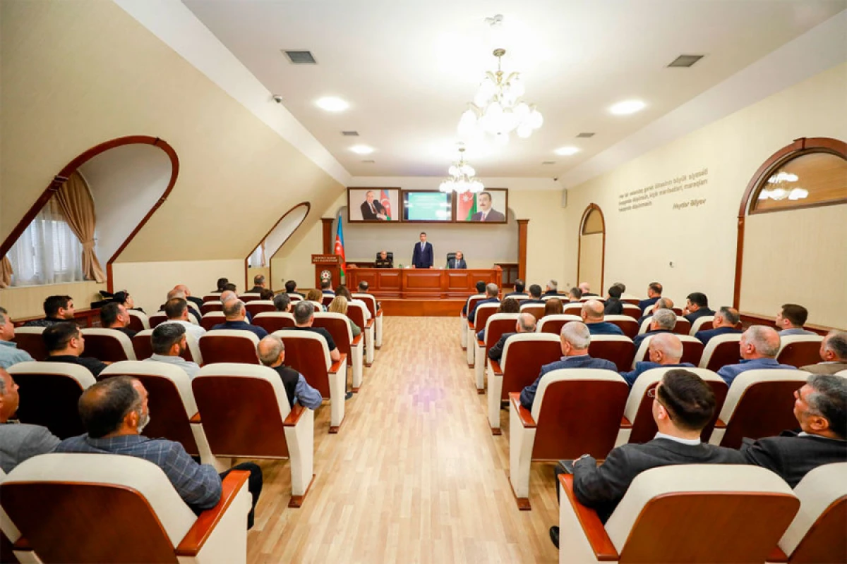 “Su hövzələrində insanların təhlükəsizliyin təmin edilməsi” mövzusunda müşavirələr keçirildi