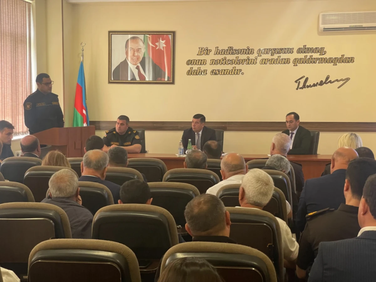 “Su hövzələrində insanların təhlükəsizliyin təmin edilməsi” mövzusunda müşavirələr keçirildi — 1