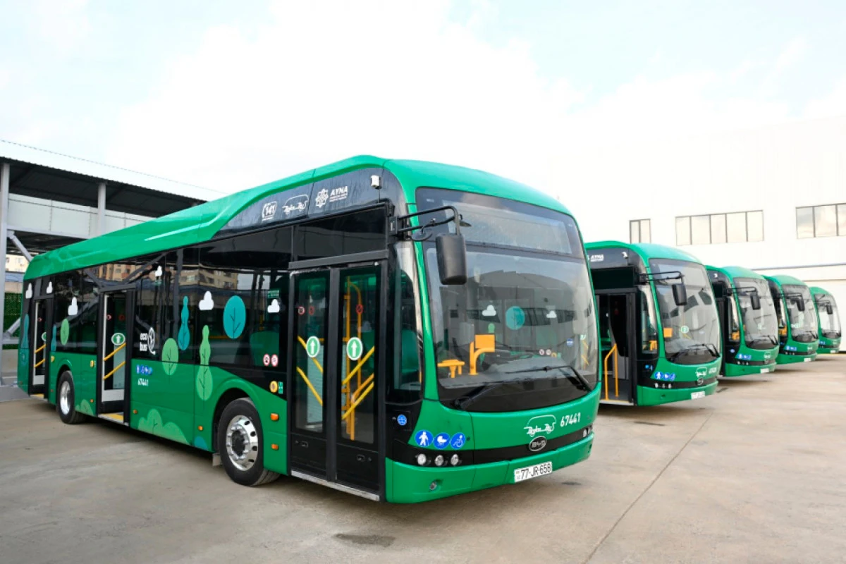 Daha bir marşrut xəttində avtobuslar yenilənir