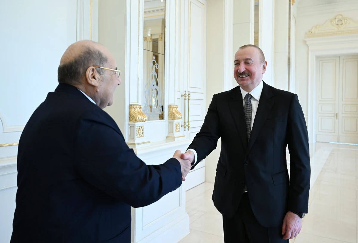 Prezident İlham Əliyev Misir Senatının sədrini qəbul etdi - YENİLƏNDİ — 1