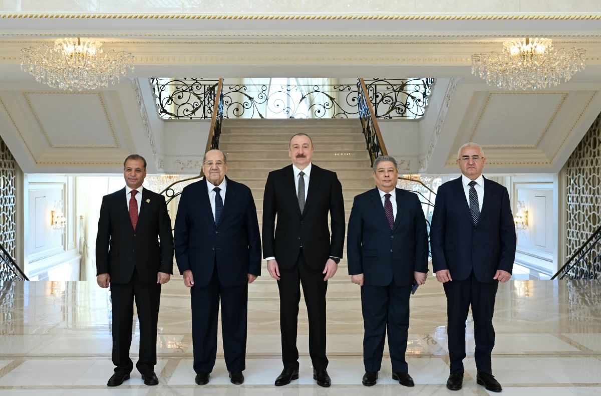Prezident İlham Əliyev Misir Senatının sədrini qəbul etdi - YENİLƏNDİ — 2