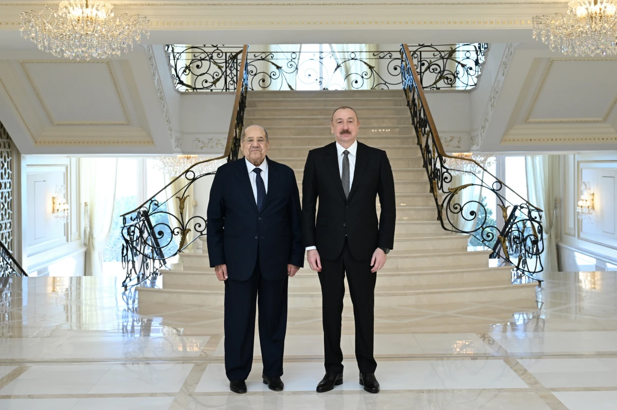 Prezident İlham Əliyev Misir Senatının sədrini qəbul etdi - YENİLƏNDİ — 3