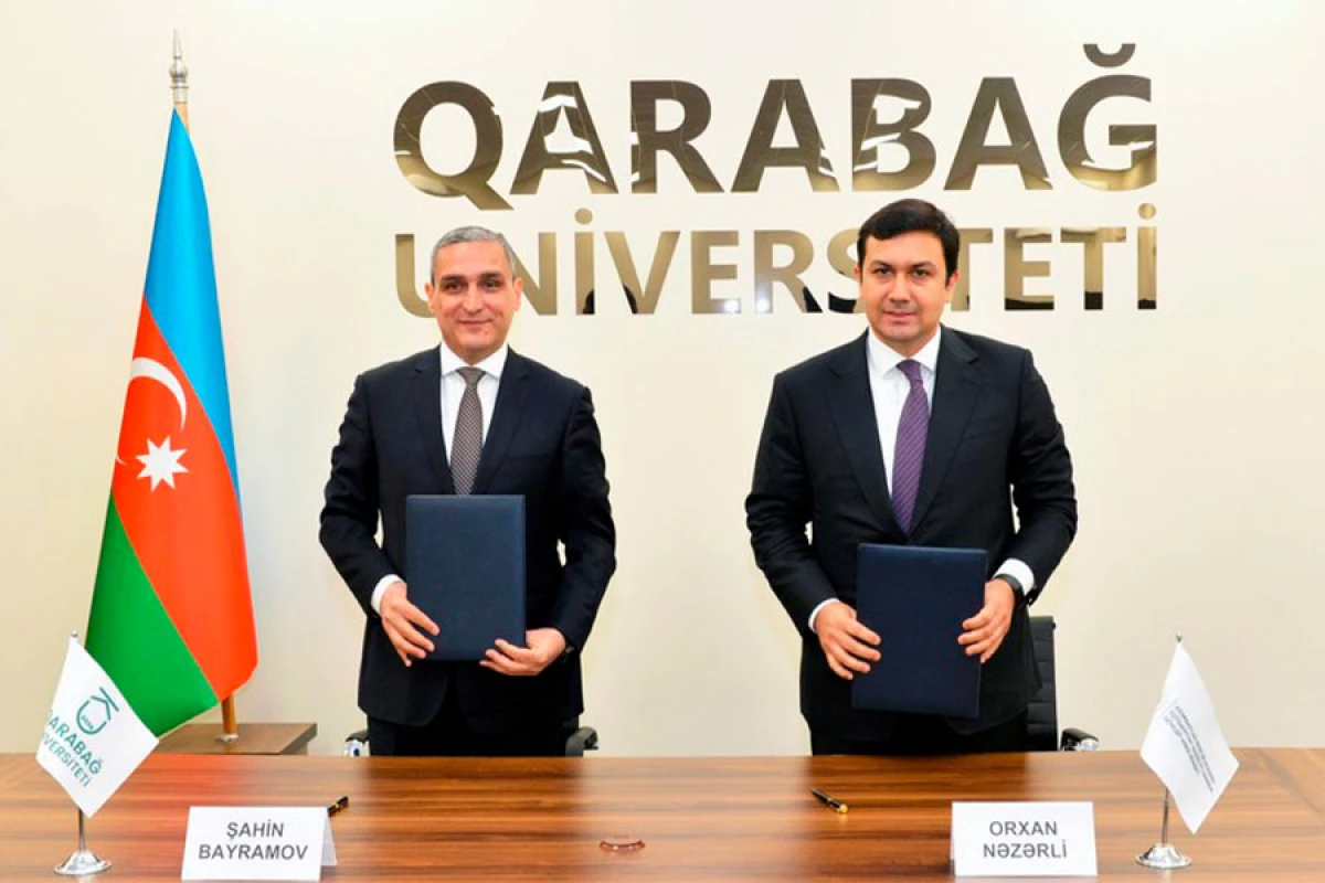 DVX Qarabağ Universiteti ilə əməkdaşlıq memorandumu imzaladı