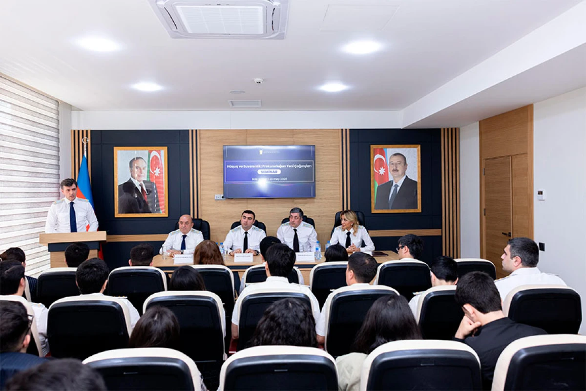 “Hüquq və Suverenlik: Prokurorluğun Yeni Çağırışları” mövzusunda seminar keçirildi