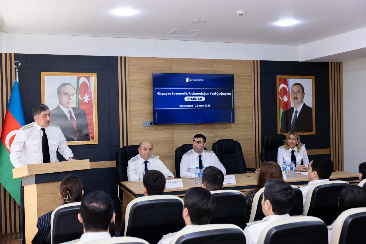 “Hüquq və Suverenlik: Prokurorluğun Yeni Çağırışları” mövzusunda seminar keçirildi — 2