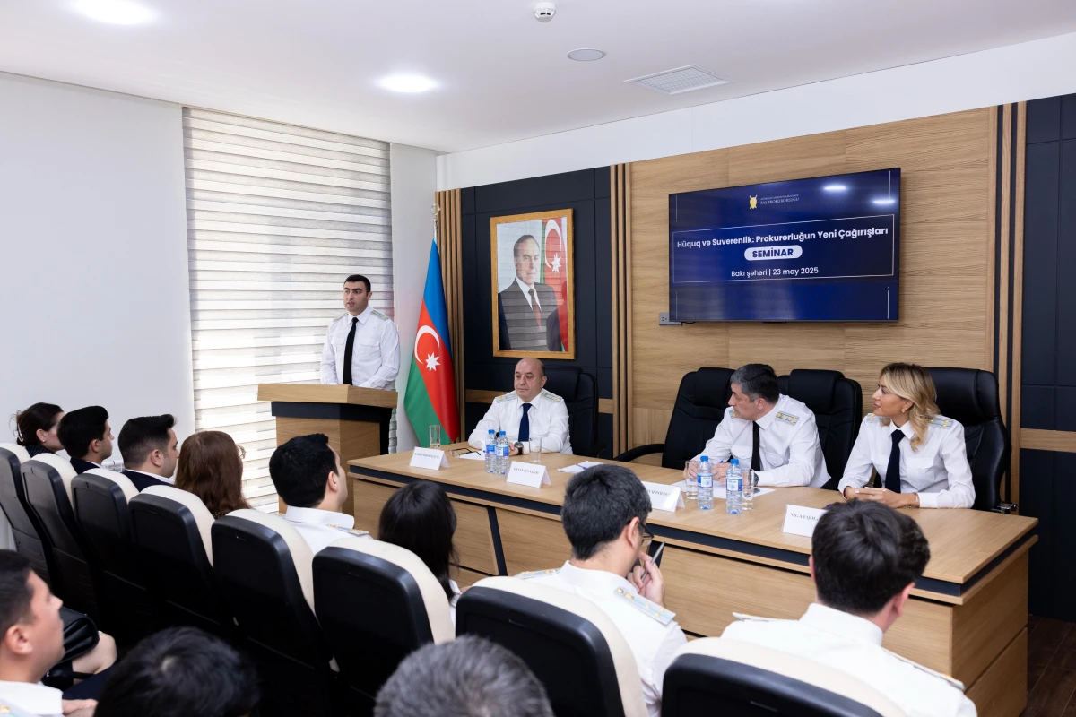 “Hüquq və Suverenlik: Prokurorluğun Yeni Çağırışları” mövzusunda seminar keçirildi — 4