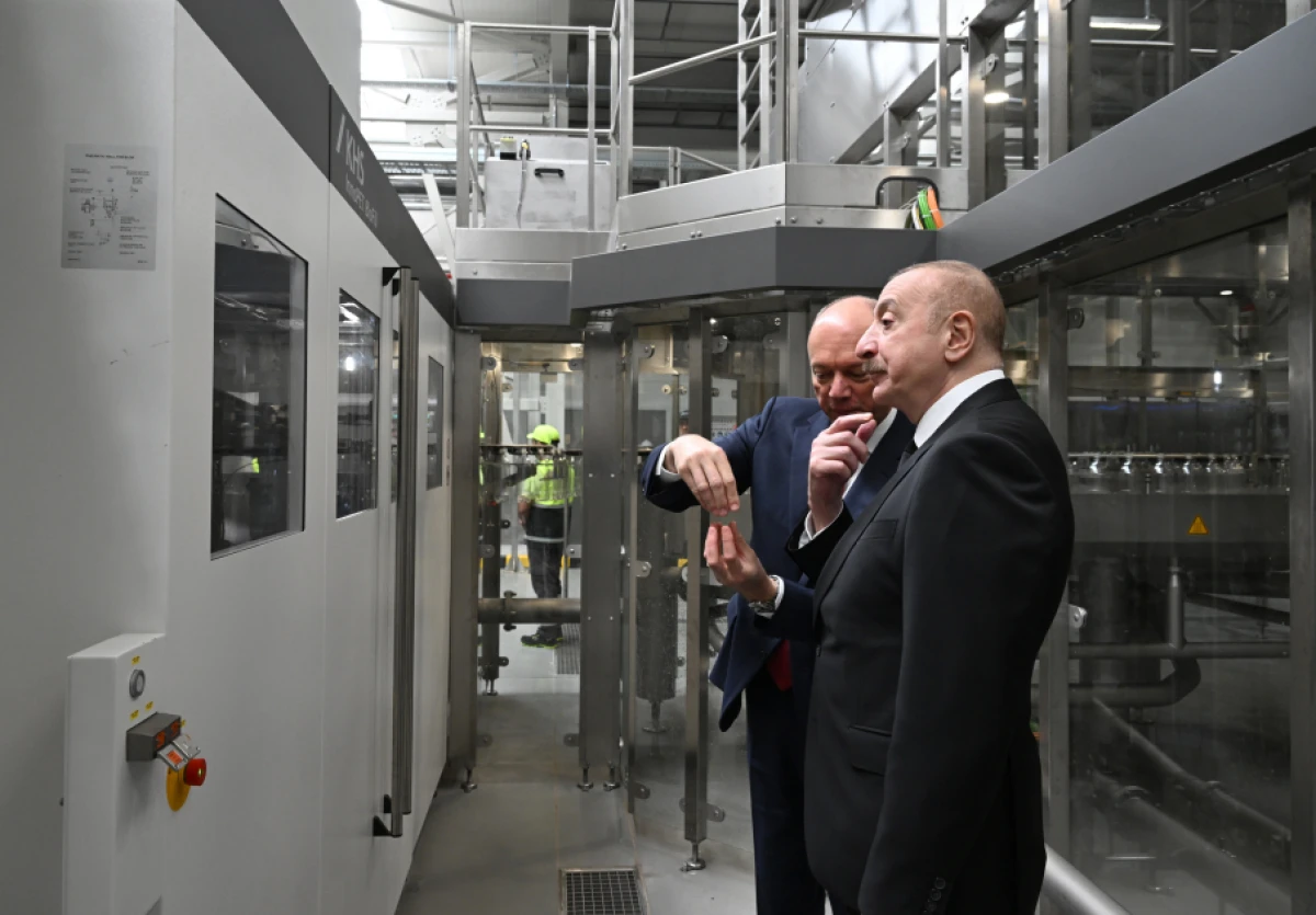 “Azerbaijan Coca-Cola Bottlers” MMC-nin İsmayıllıda yeni istehsal müəssisəsi açıldı - YENİLƏNDİ — 3