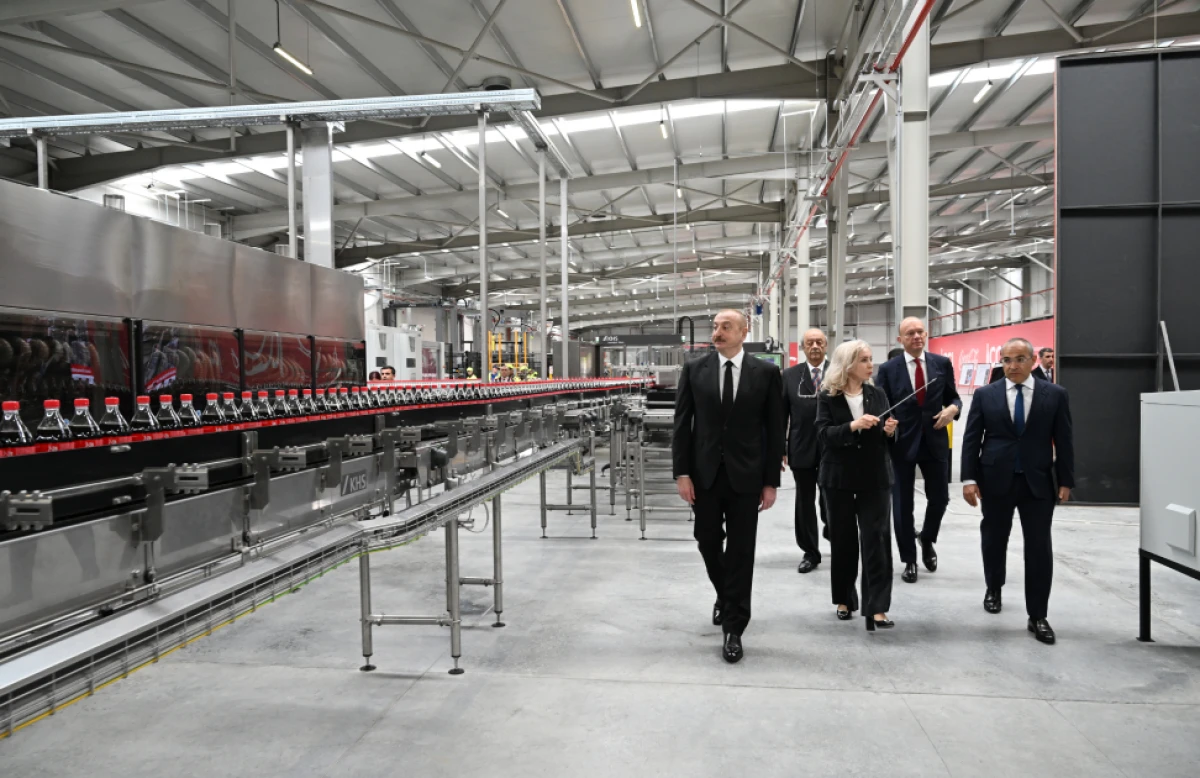 “Azerbaijan Coca-Cola Bottlers” MMC-nin İsmayıllıda yeni istehsal müəssisəsi açıldı - YENİLƏNDİ — 4