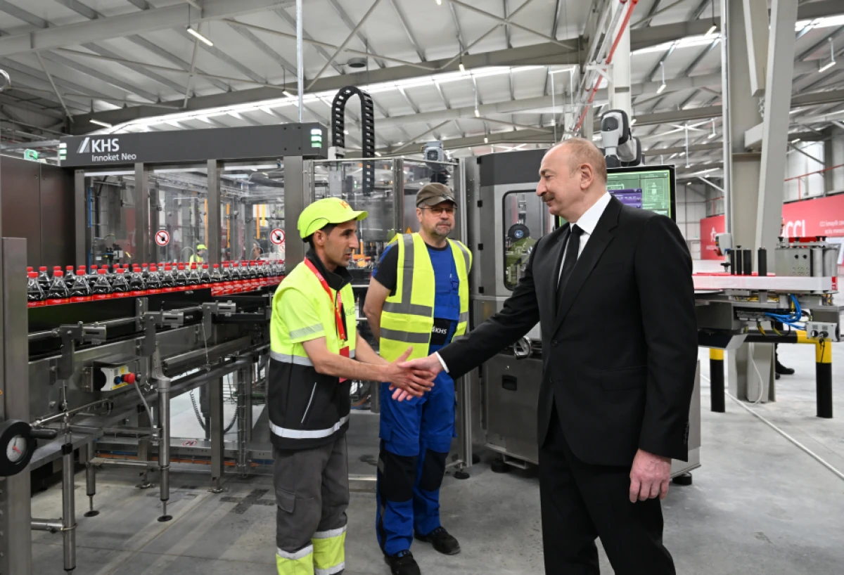 “Azerbaijan Coca-Cola Bottlers” MMC-nin İsmayıllıda yeni istehsal müəssisəsi açıldı - YENİLƏNDİ — 6