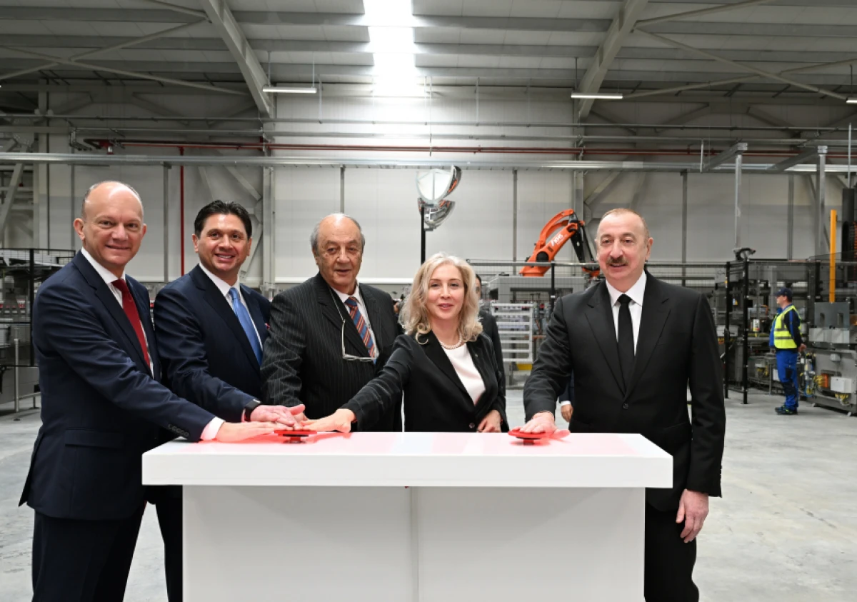 “Azerbaijan Coca-Cola Bottlers” MMC-nin İsmayıllıda yeni istehsal müəssisəsi açıldı - YENİLƏNDİ — 7