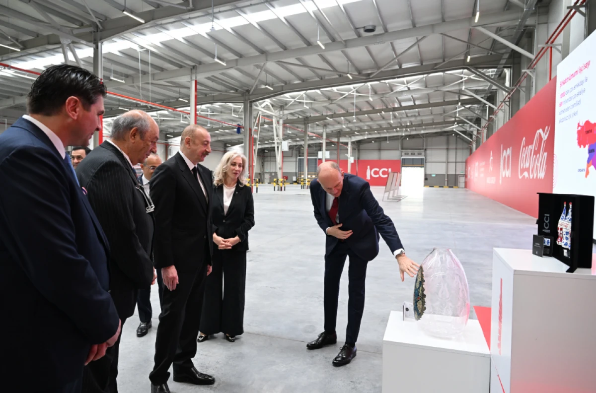 “Azerbaijan Coca-Cola Bottlers” MMC-nin İsmayıllıda yeni istehsal müəssisəsi açıldı - YENİLƏNDİ — 8