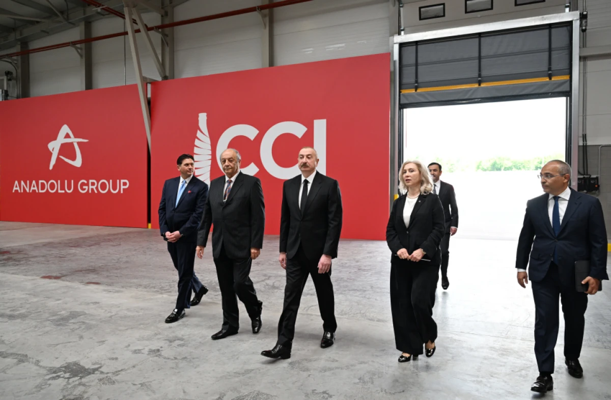 “Azerbaijan Coca-Cola Bottlers” MMC-nin İsmayıllıda yeni istehsal müəssisəsi açıldı - YENİLƏNDİ — 9
