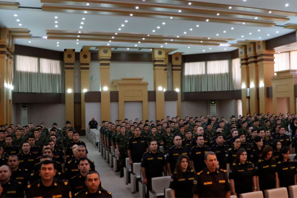 FHN-in Akademiyasında 28 May – Müstəqillik Günü qeyd edildi