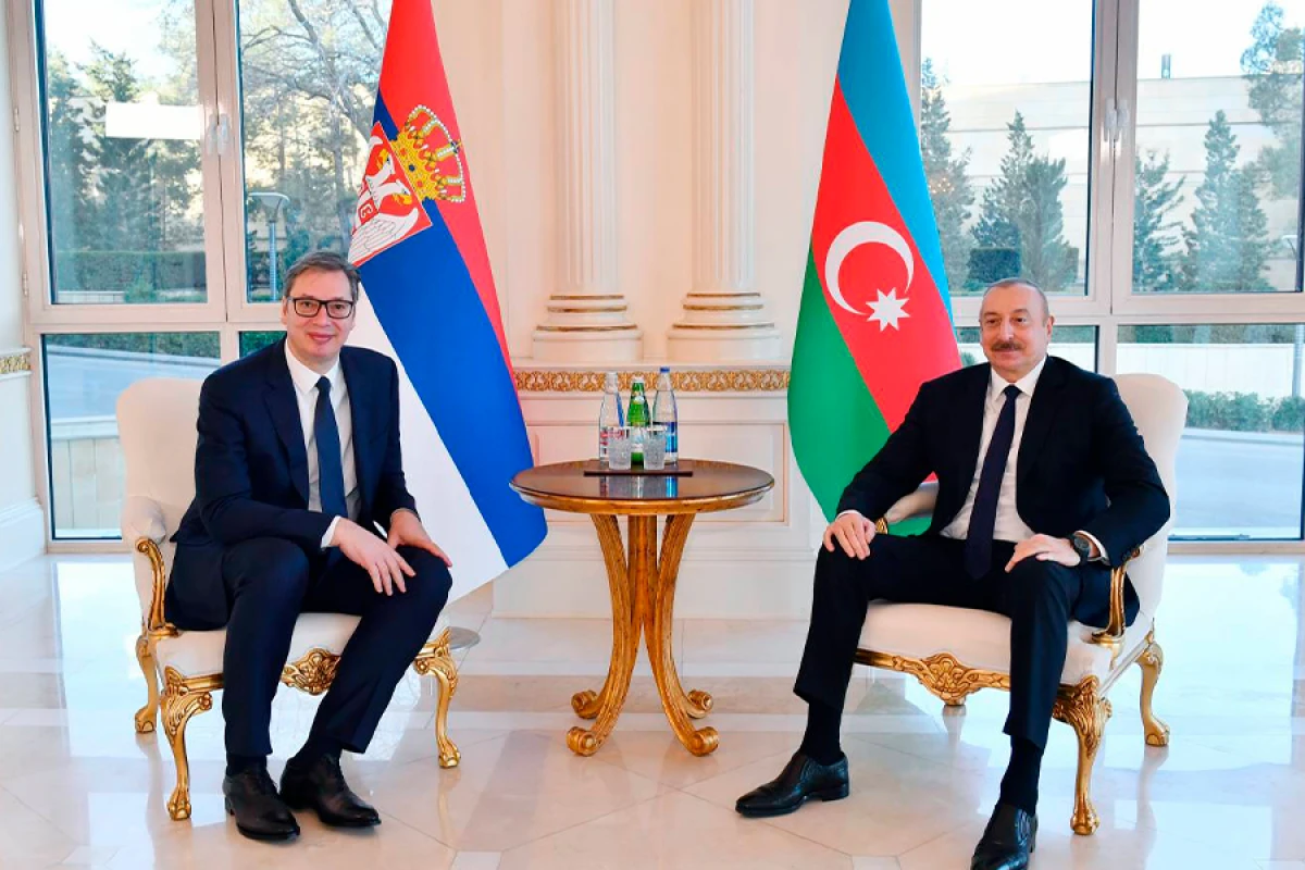 Vuçiç Prezident İlham Əliyevə təbrik məktubu ünvanladı