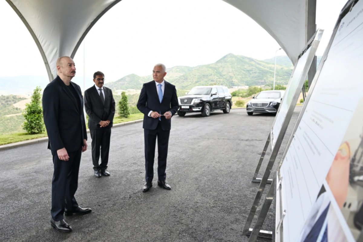 Prezident İlham Əliyev “LATIFA” Laçın tikiş fabrikinin açılışında iştirak etdi - YENİLƏNDİ