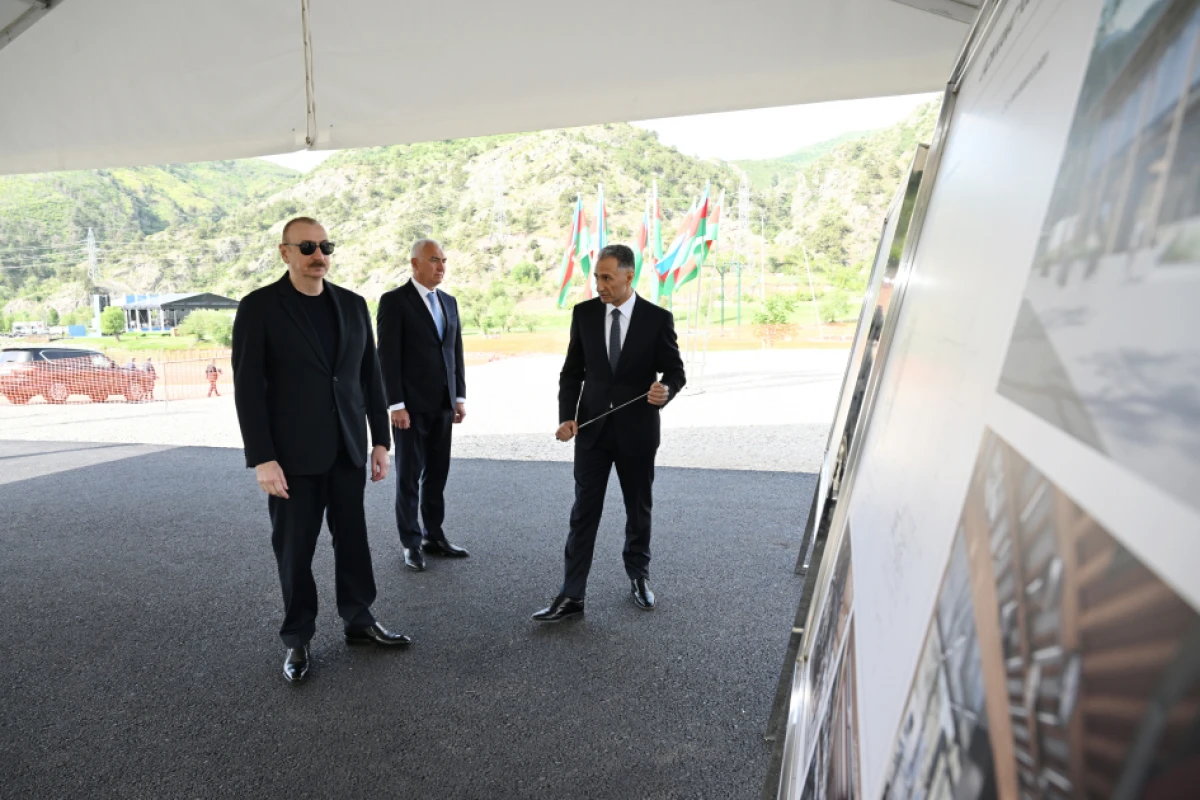 Prezident İlham Əliyev Laçın kanat yolunun təməlini qoydu — 3