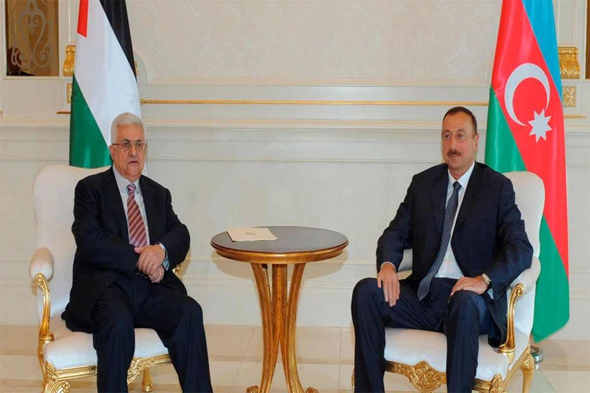 Mahmud Abbas Azərbaycan Prezidentini təbrik etdi
