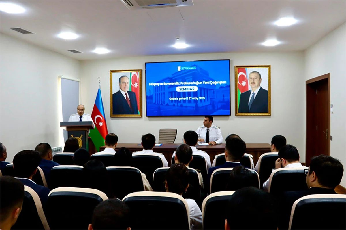 “Hüquq və Suverenlik: Prokurorluğun Yeni Çağırışları” mövzusunda seminar keçirildi