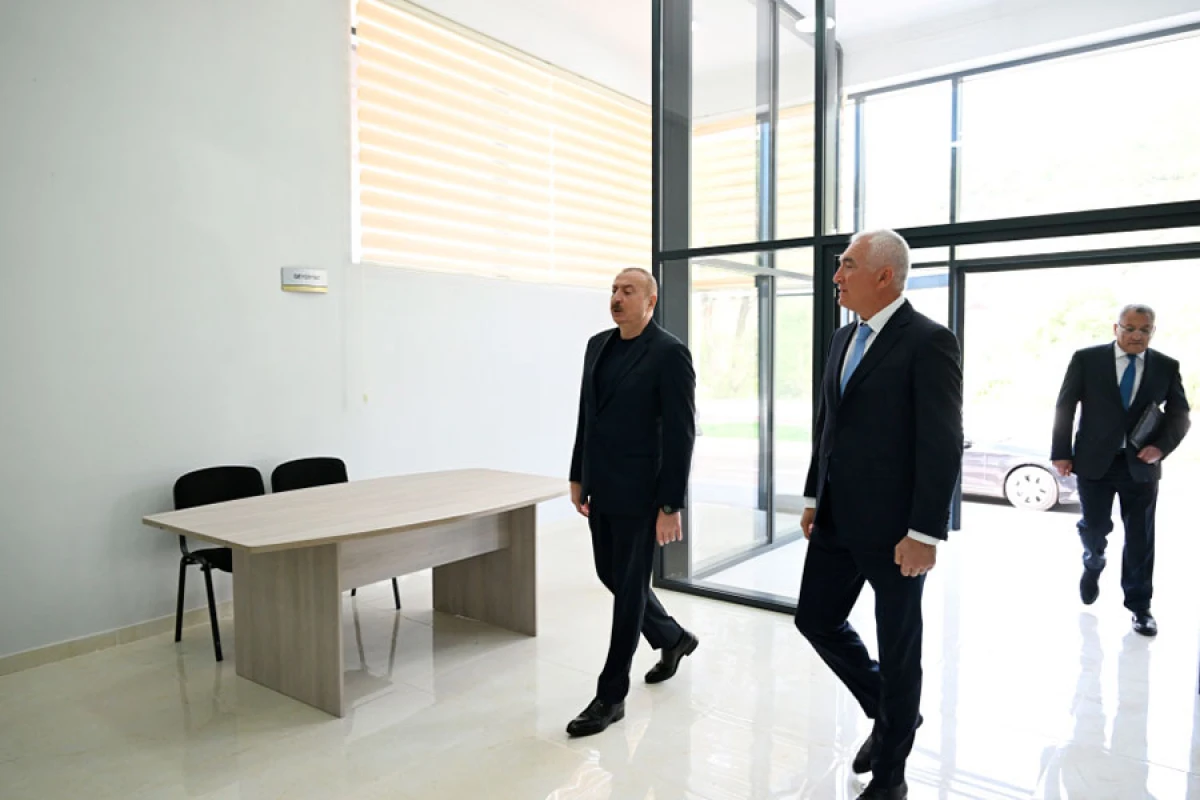 Prezident İlham Əliyev Laçın rayonunun Bəylik kəndinin açılışında iştirak etdi
