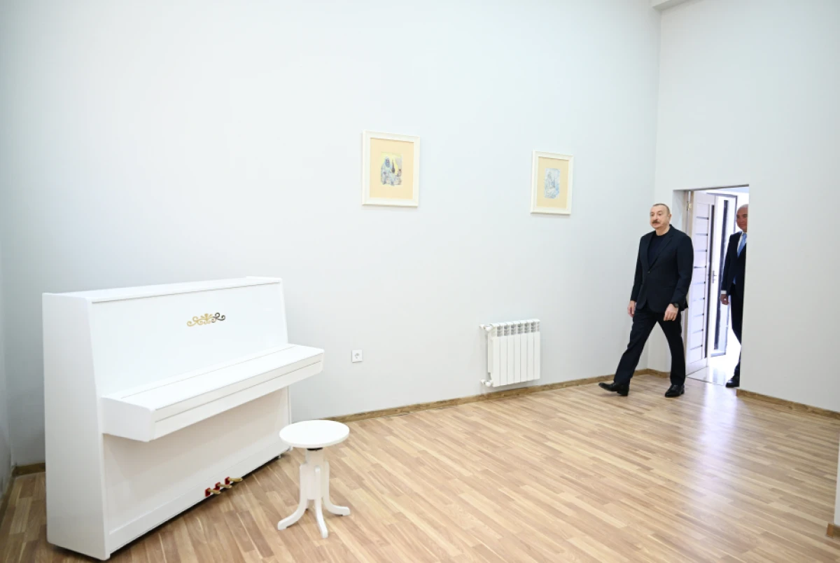 Prezident İlham Əliyev Laçın rayonunun Bəylik kəndinin açılışında iştirak etdi — 8
