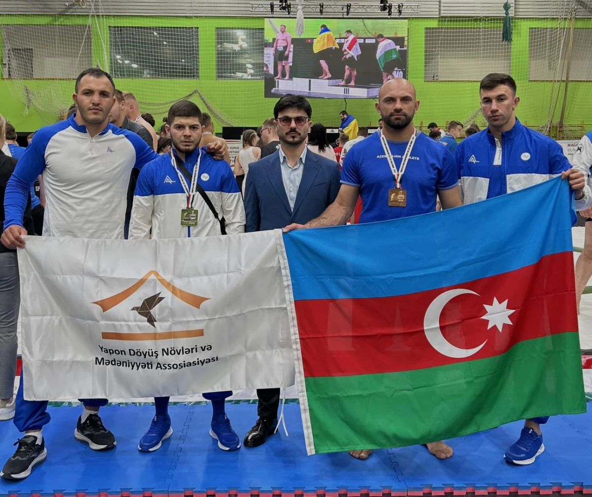 Sumoçular Avropa çempionatını 2 medalla tamamladı — 2