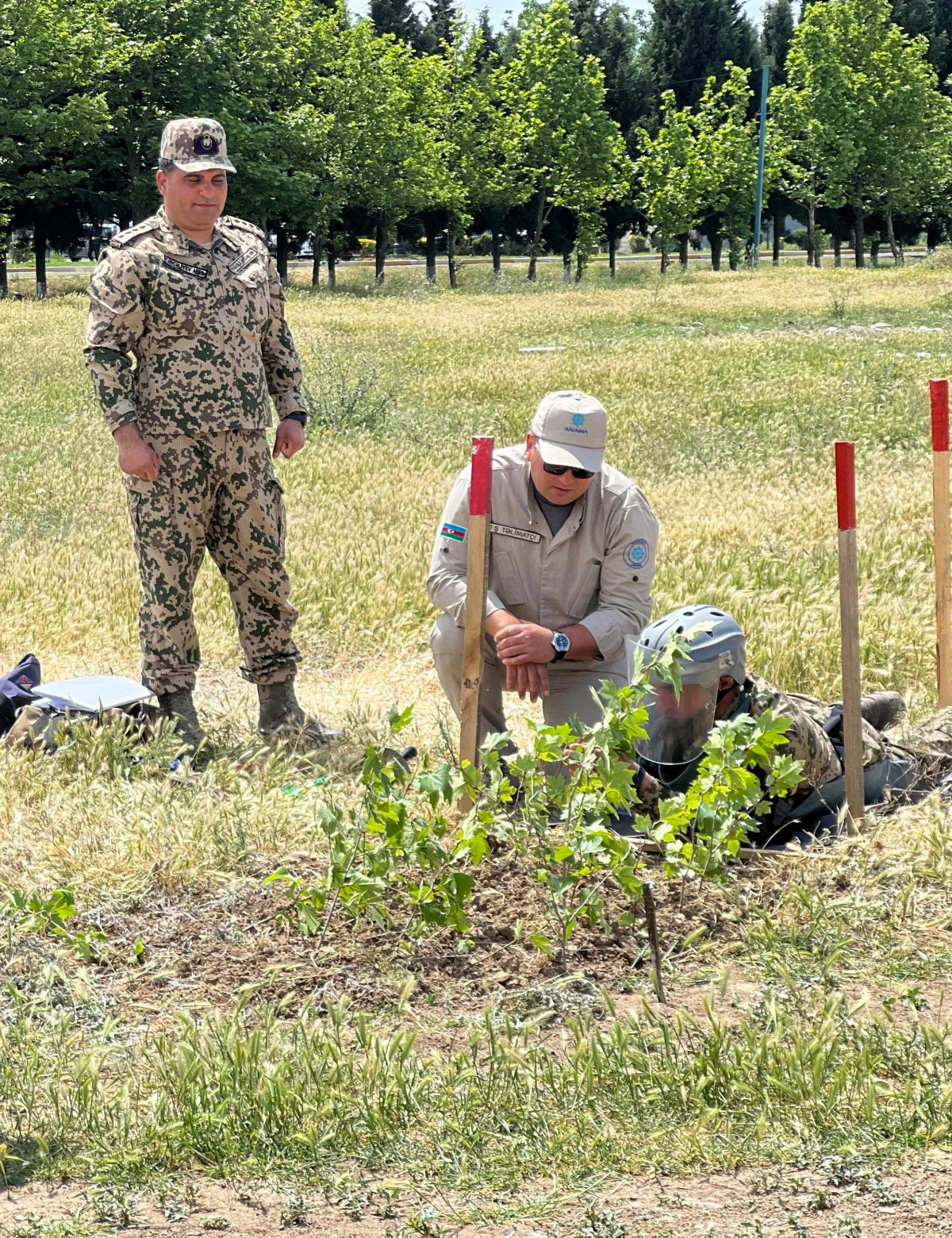 Media nümayəndələri humanitar minatəmizləmə təlimləri ilə tanış oldu — 2