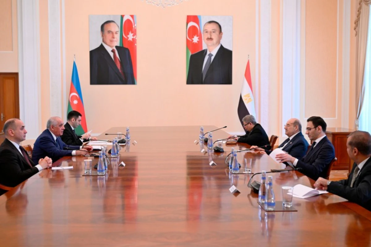 Əli Əsədov Misir Senatının sədri ilə görüşdü