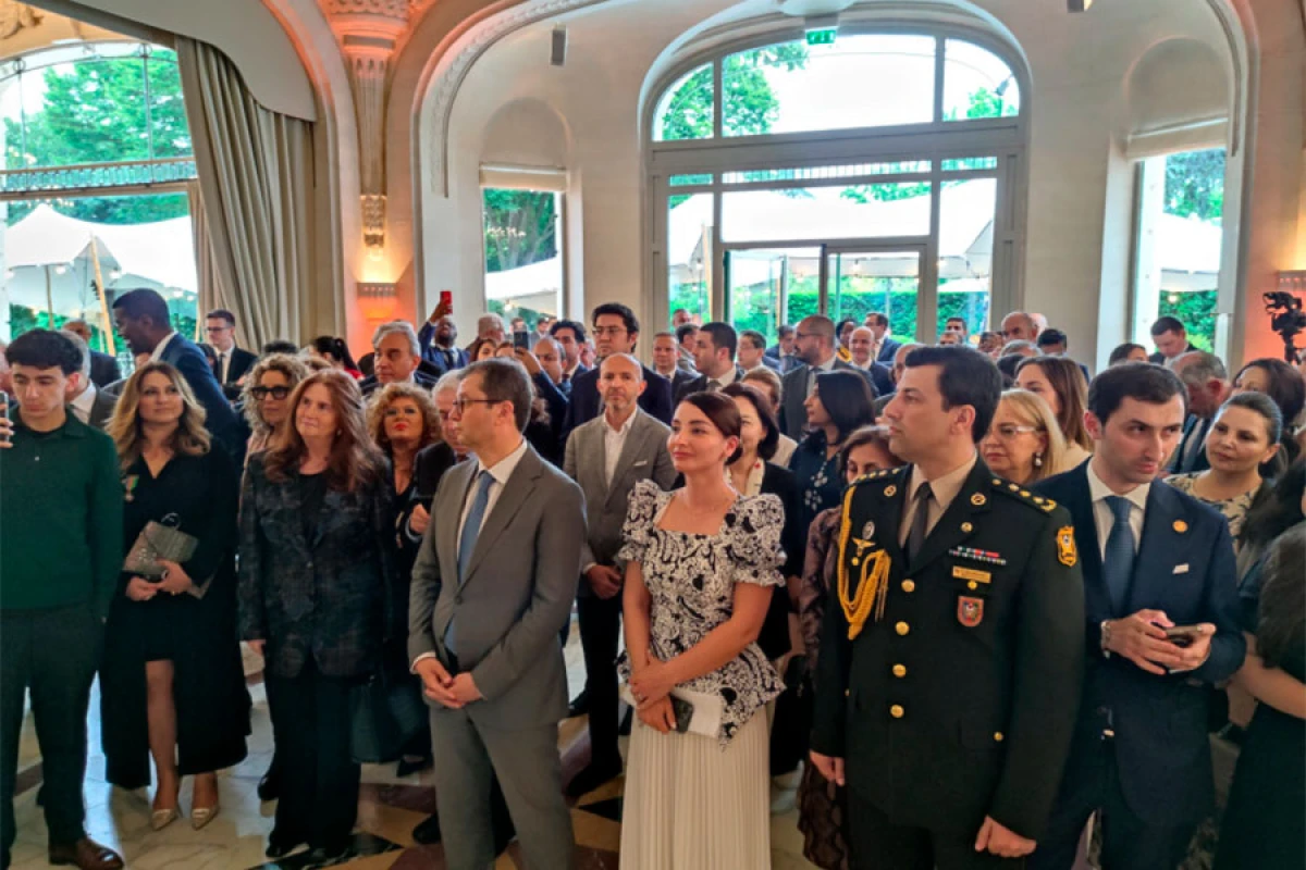 Parisdə 28 May – Müstəqillik Günü münasibəti ilə təntənəli qəbul keçirildi