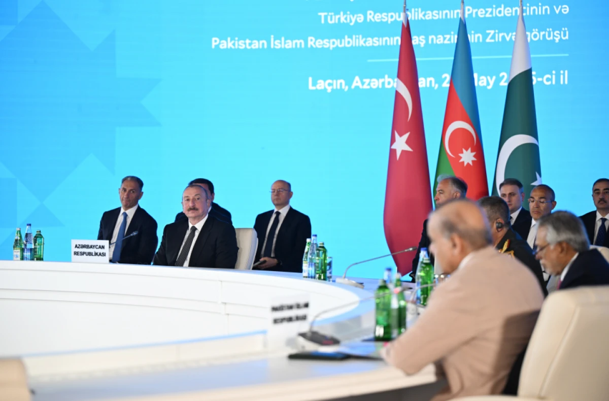 Laçında Azərbaycan Prezidentinin, Türkiyə Prezidentinin və Pakistanın Baş nazirinin Zirvə görüşü keçirildi - YENİLƏNDİ 3 — 1